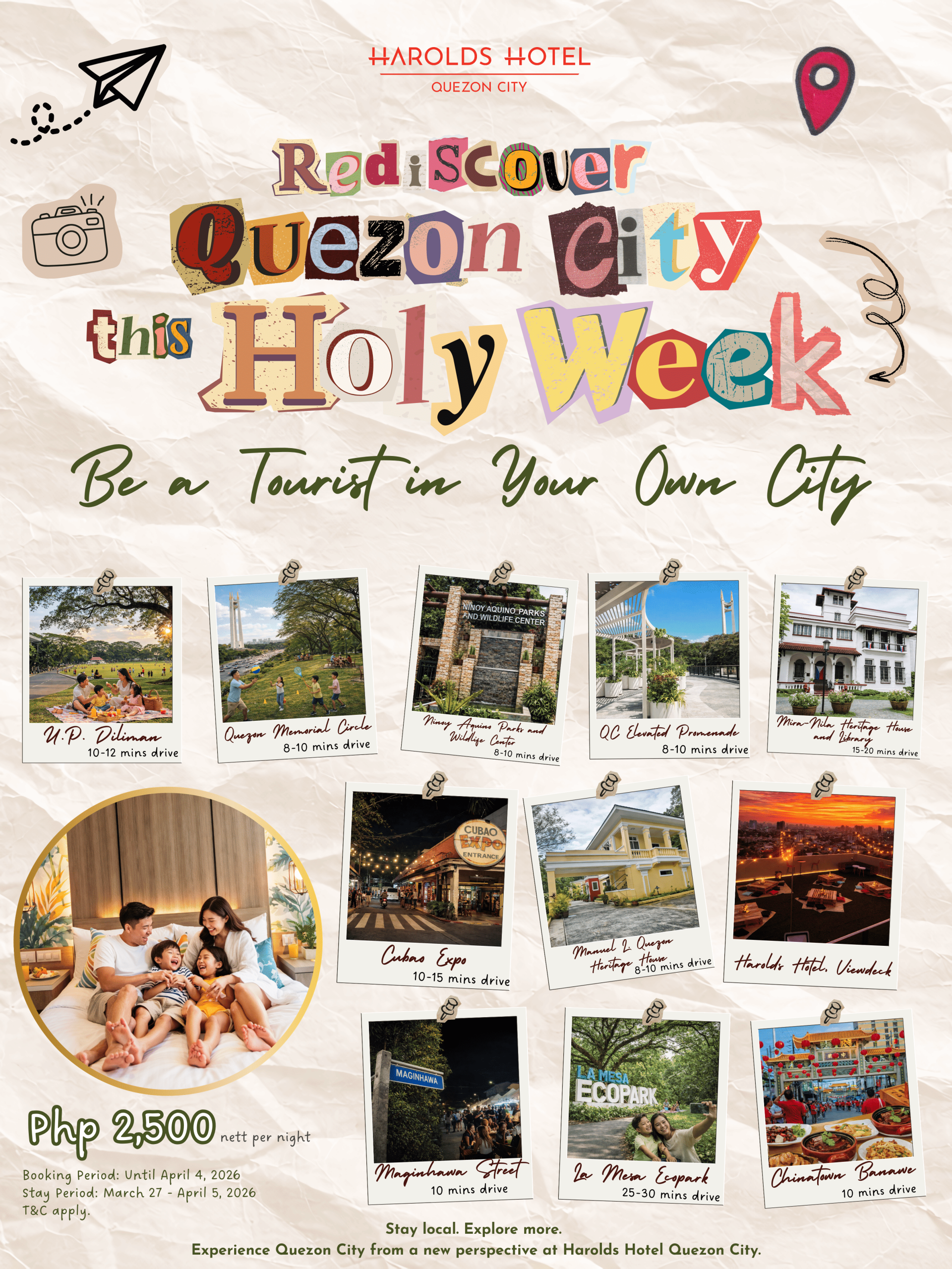 Rediscover Quezon City this Holy Week