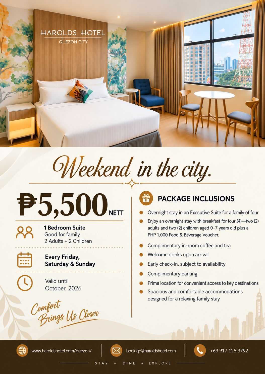 Weekend in the City Promo