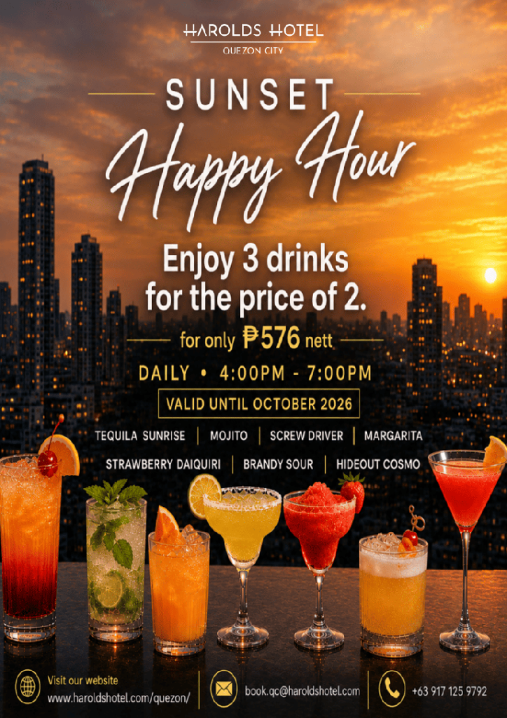 Sunset Happy Hour